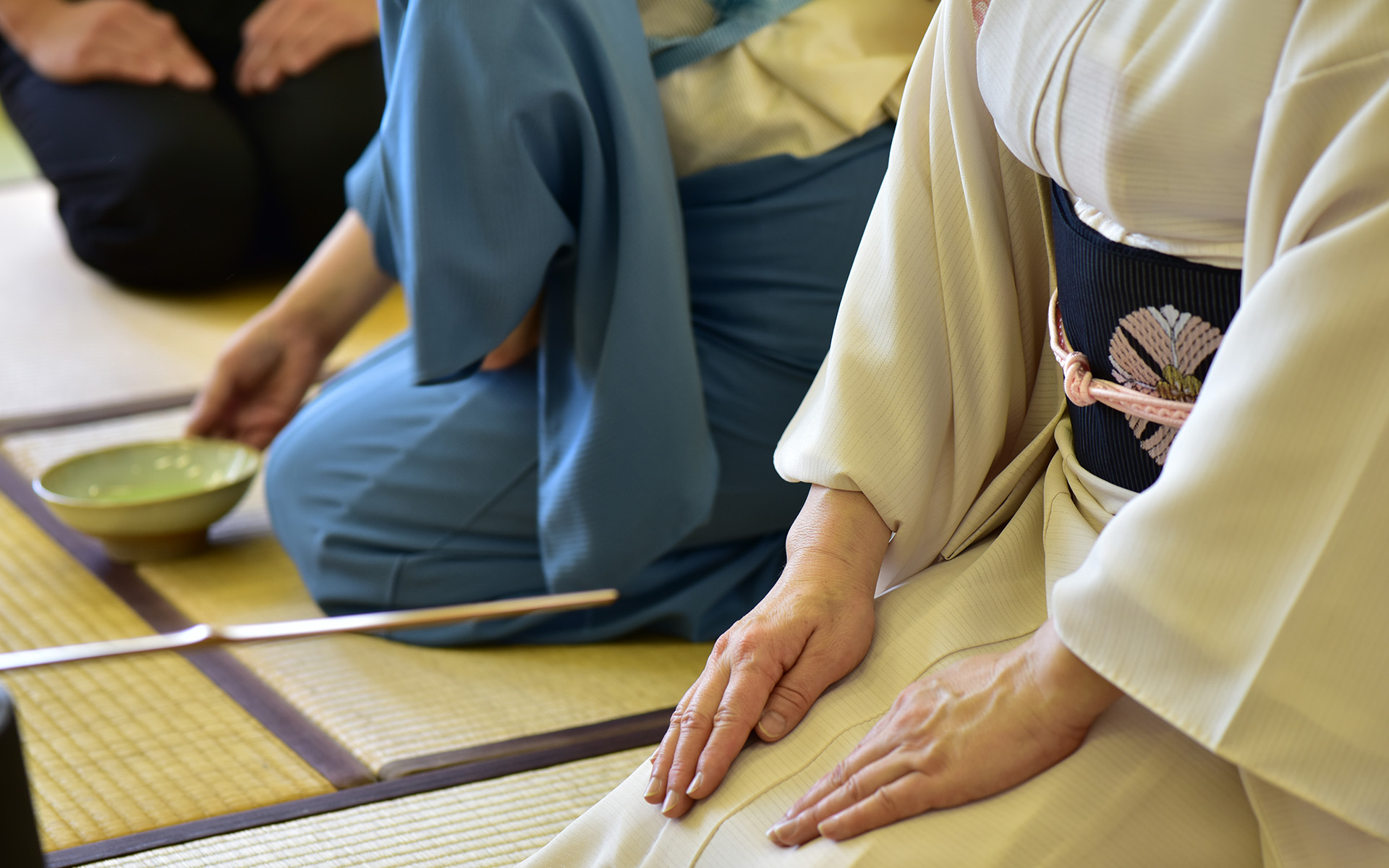 本格的な茶道体験